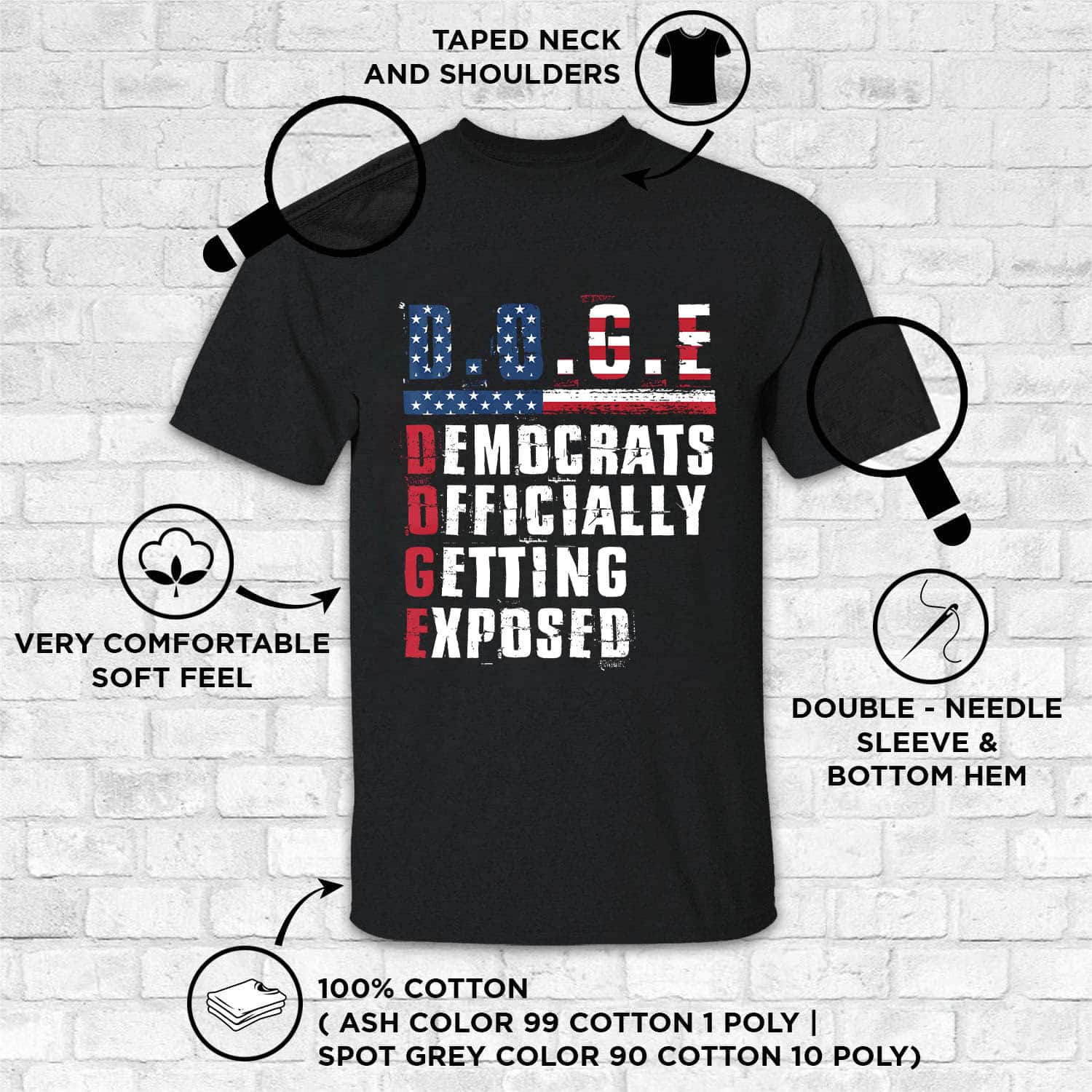 6VT. Doge Democrats shirt mk2
