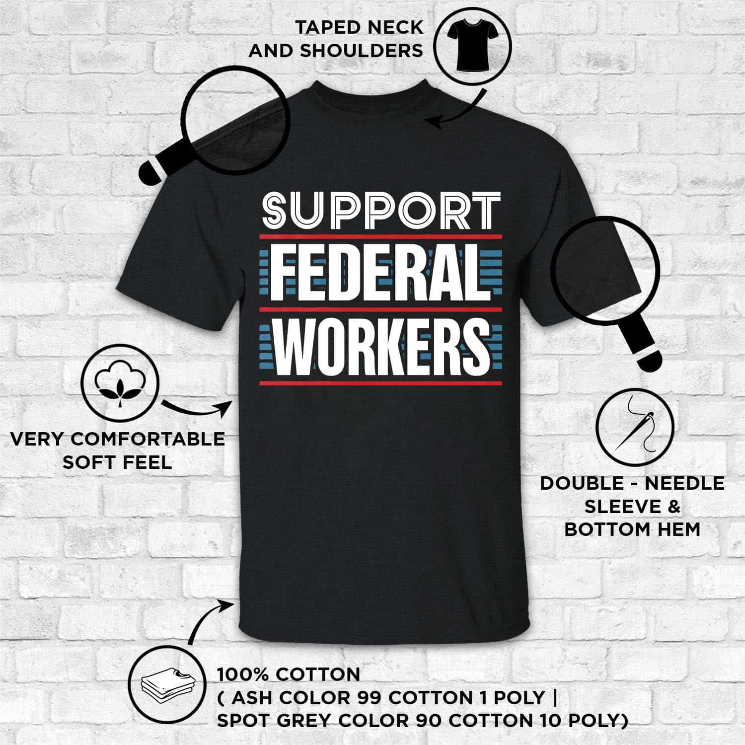 2VT. Federal Workers shirt mk2