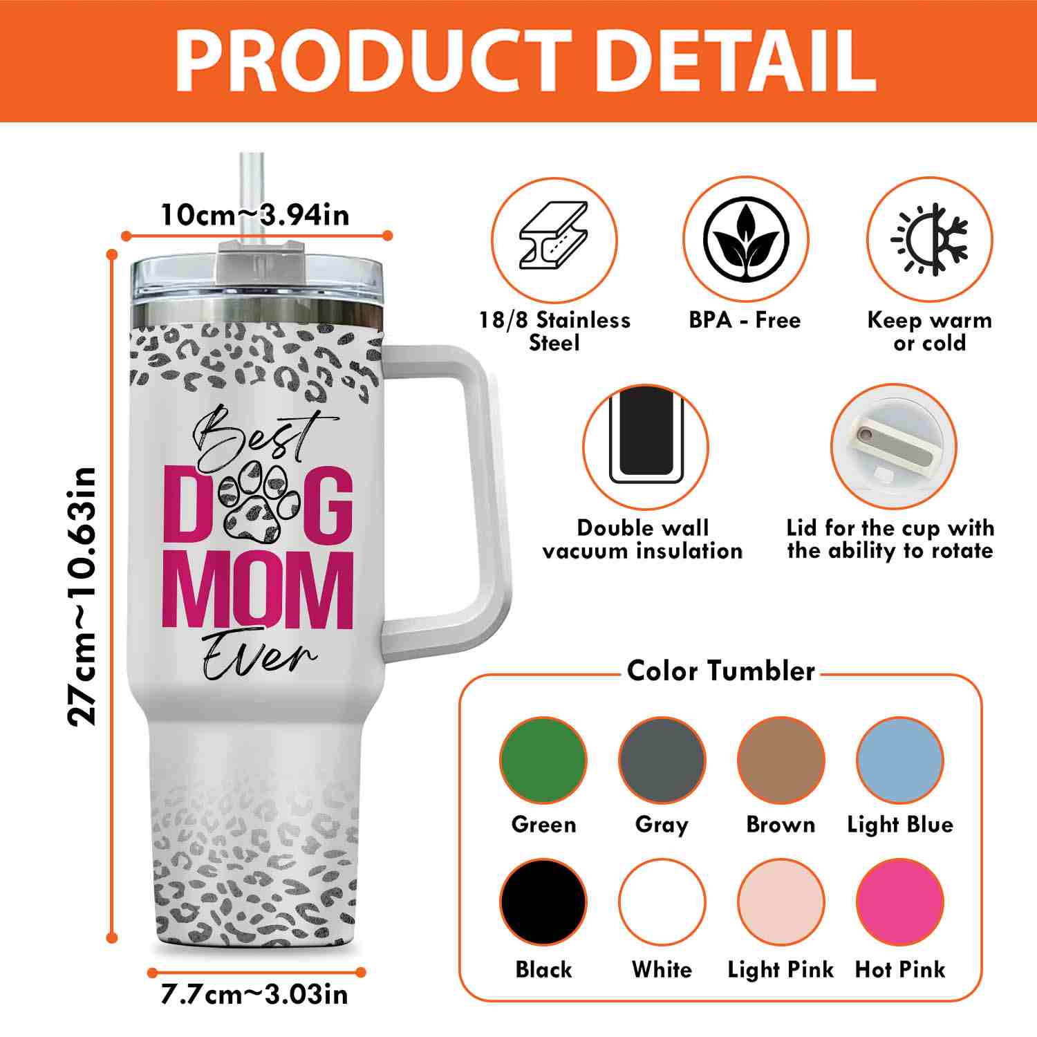 2VT. Best Dog Mom Ever Handle mk1