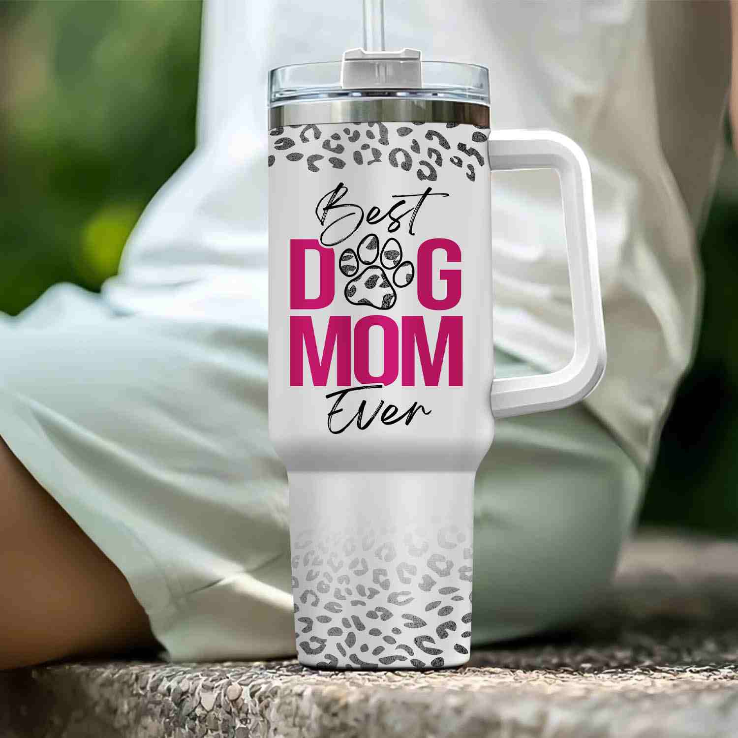 2VT. Best Dog Mom Ever Handle mk3