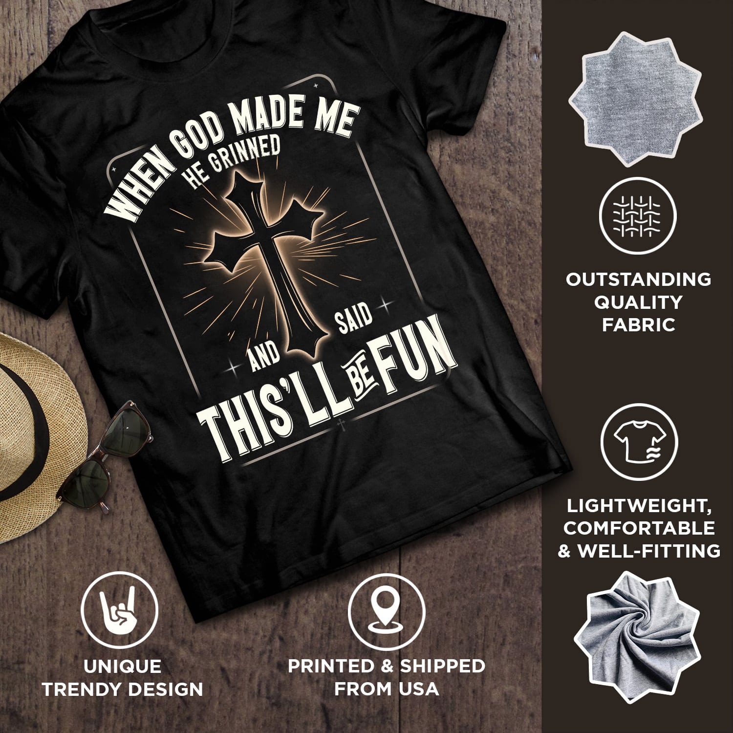 2VT. When God Made Me shirt mk8