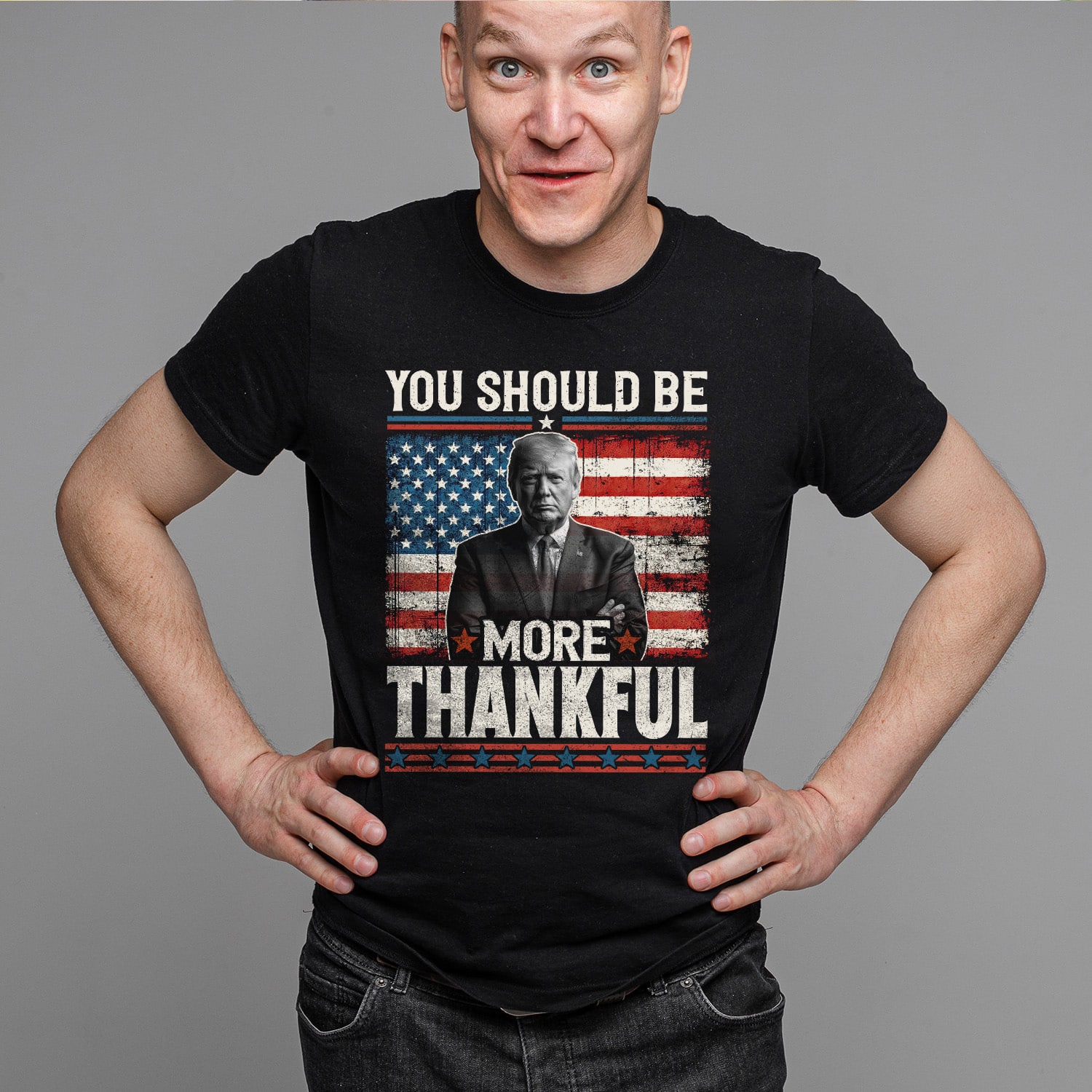 9VT. Trump More Thankful shirt mk12