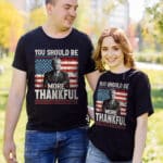 9VT. Trump More Thankful shirt mk13