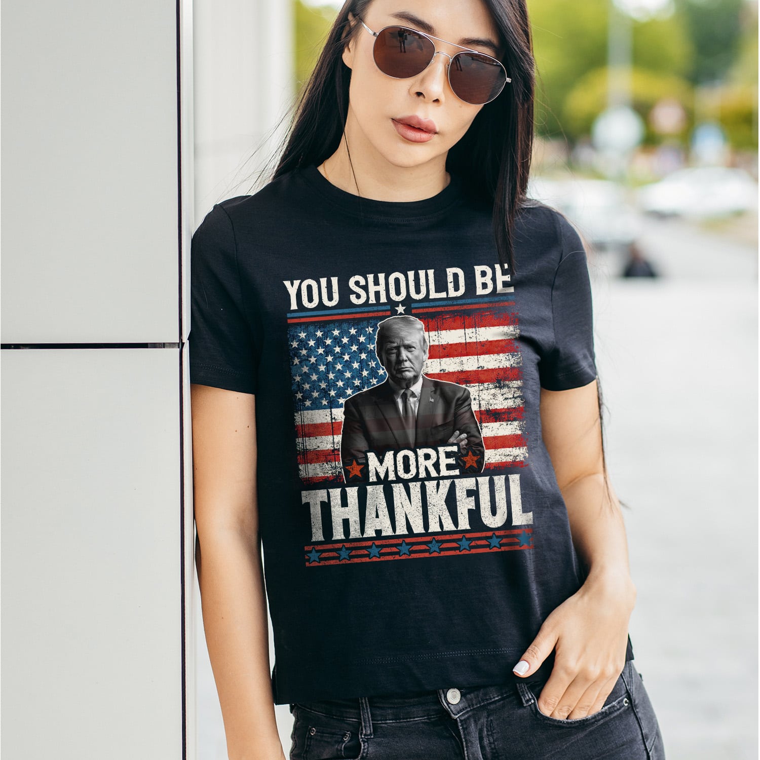 9VT. Trump More Thankful shirt mk14
