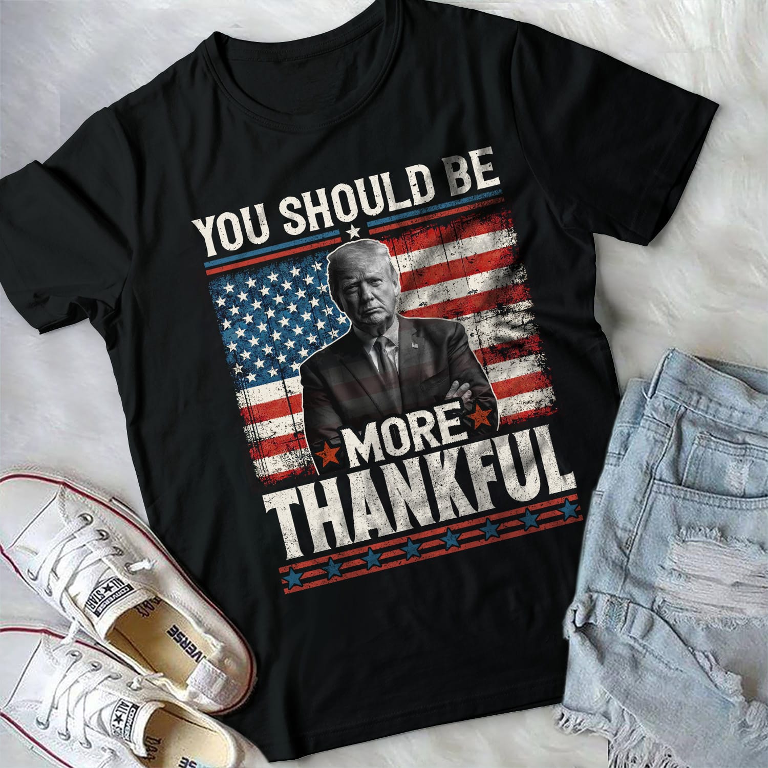 9VT. Trump More Thankful shirt mk5