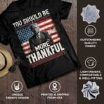 9VT. Trump More Thankful shirt mk7