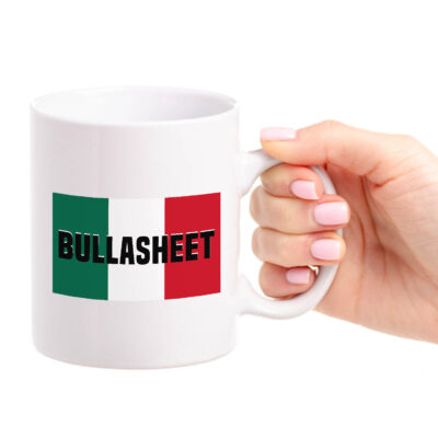 Bullasheet Black White Coffee Mug - Beer Stein - Color Changing Mug
