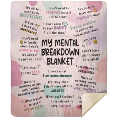 Premium Mink Sherpa Blanket - 50x60