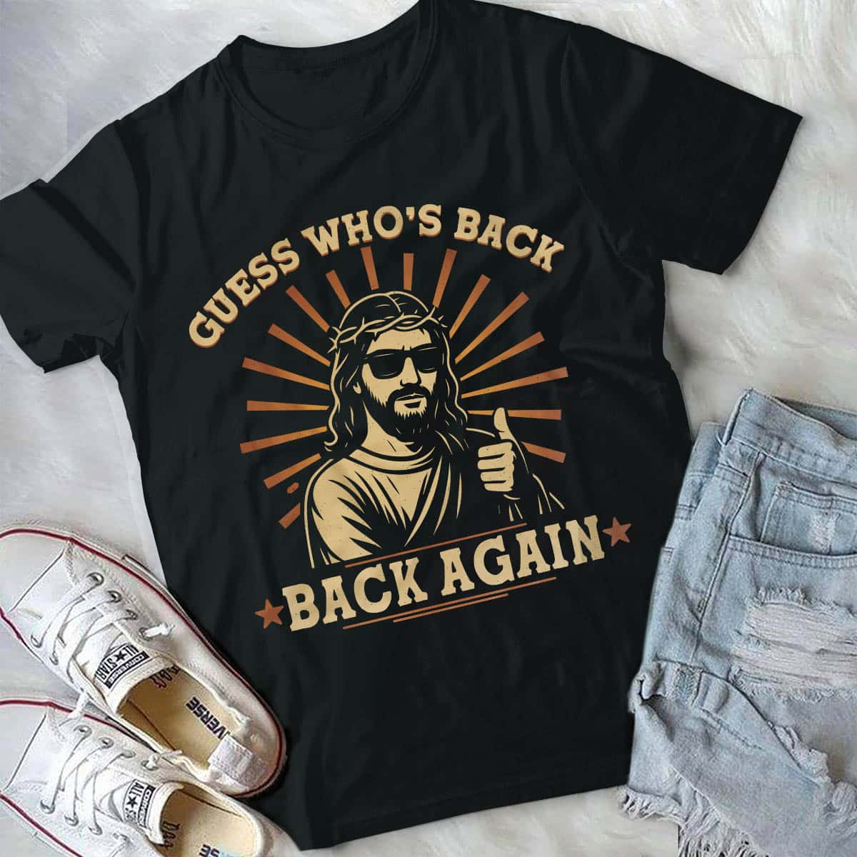 5VT. Jesus Guess Who's Back shirt mk5