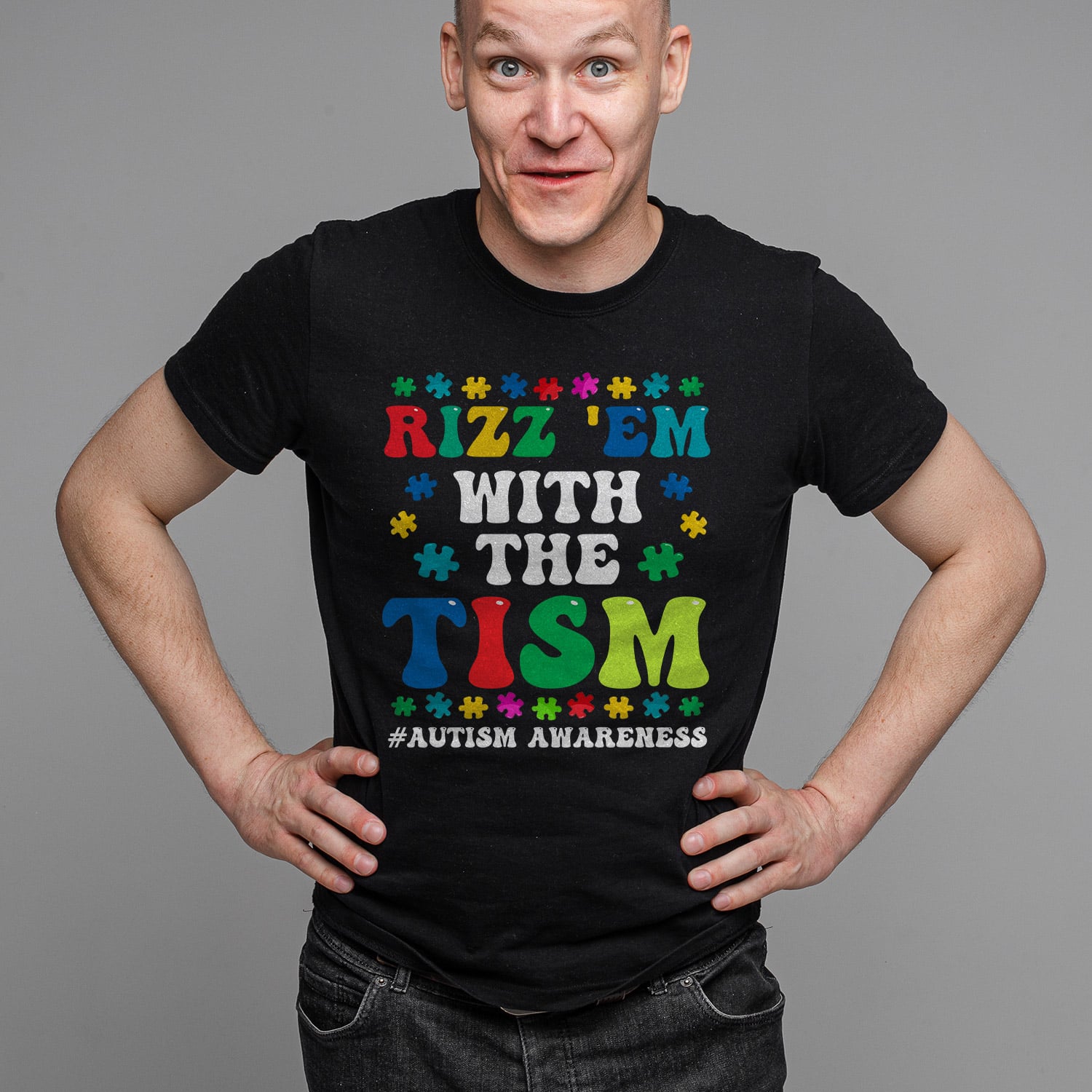 6VT. Rizz Em With The Tism shirt mk2