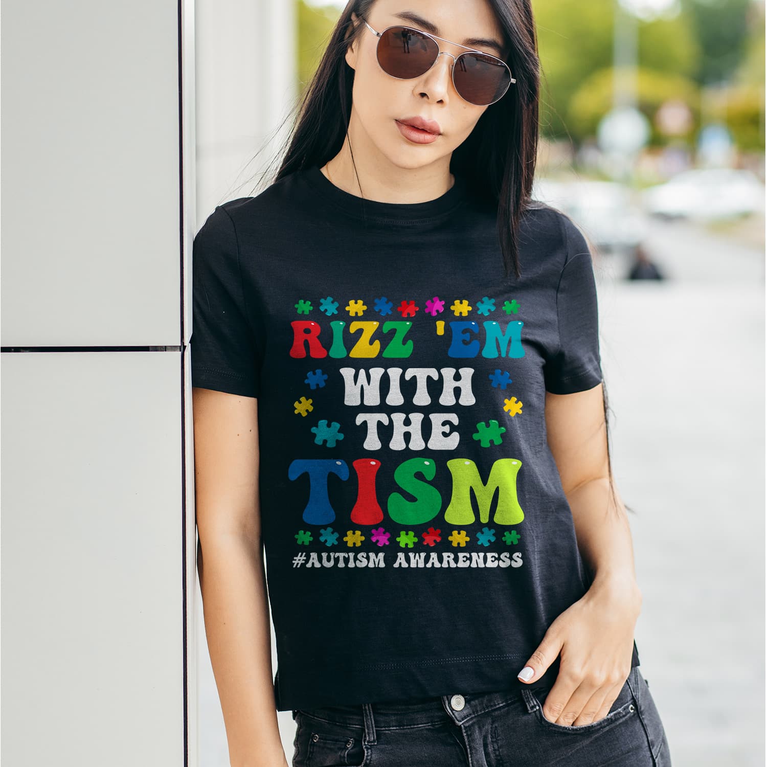 6VT. Rizz Em With The Tism shirt mk3