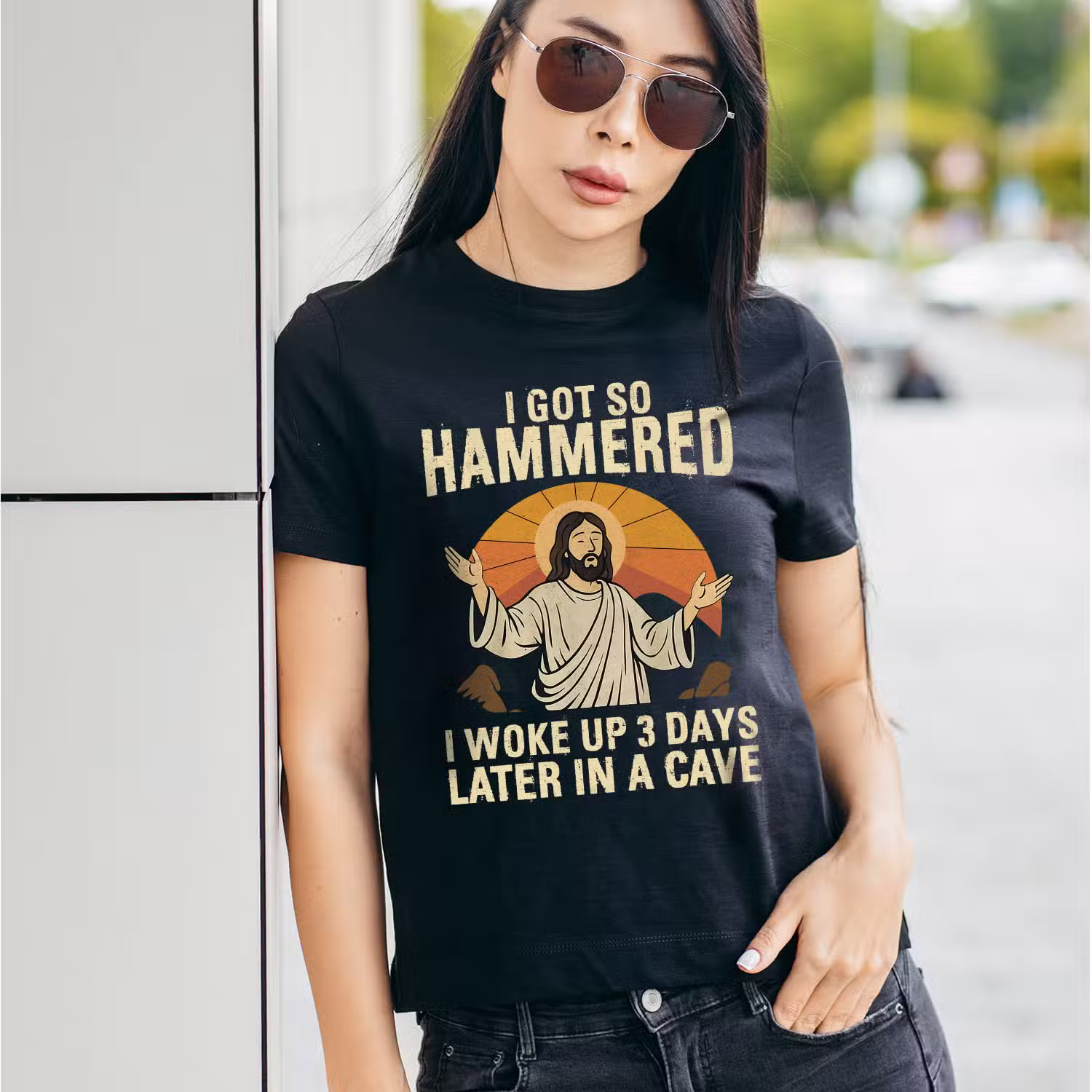 1VT. Jesus Got So Hammered shirt mk4