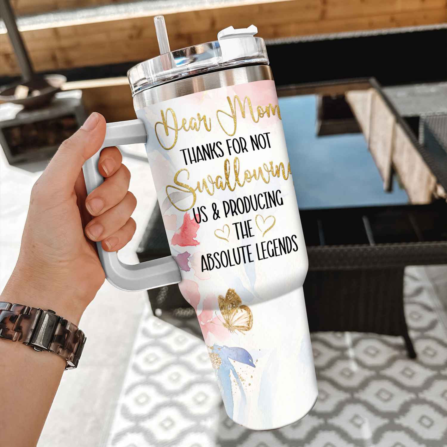 4VT. Not Swallowing Us tumbler mk5