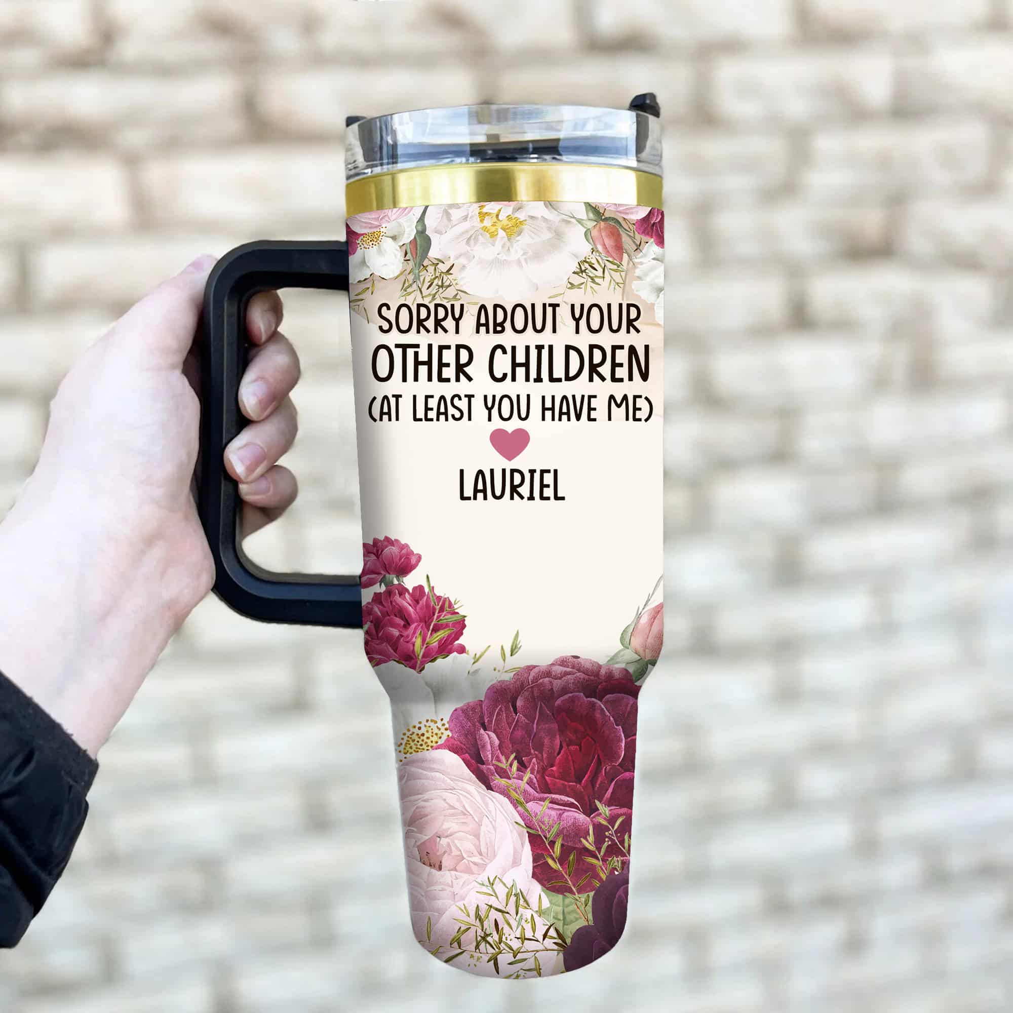 5VT. At Least You Have Me handle tumbler mk1