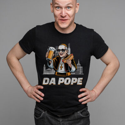 Da Pope From America Chicago Pope Leo XIV Funny T-Shirt