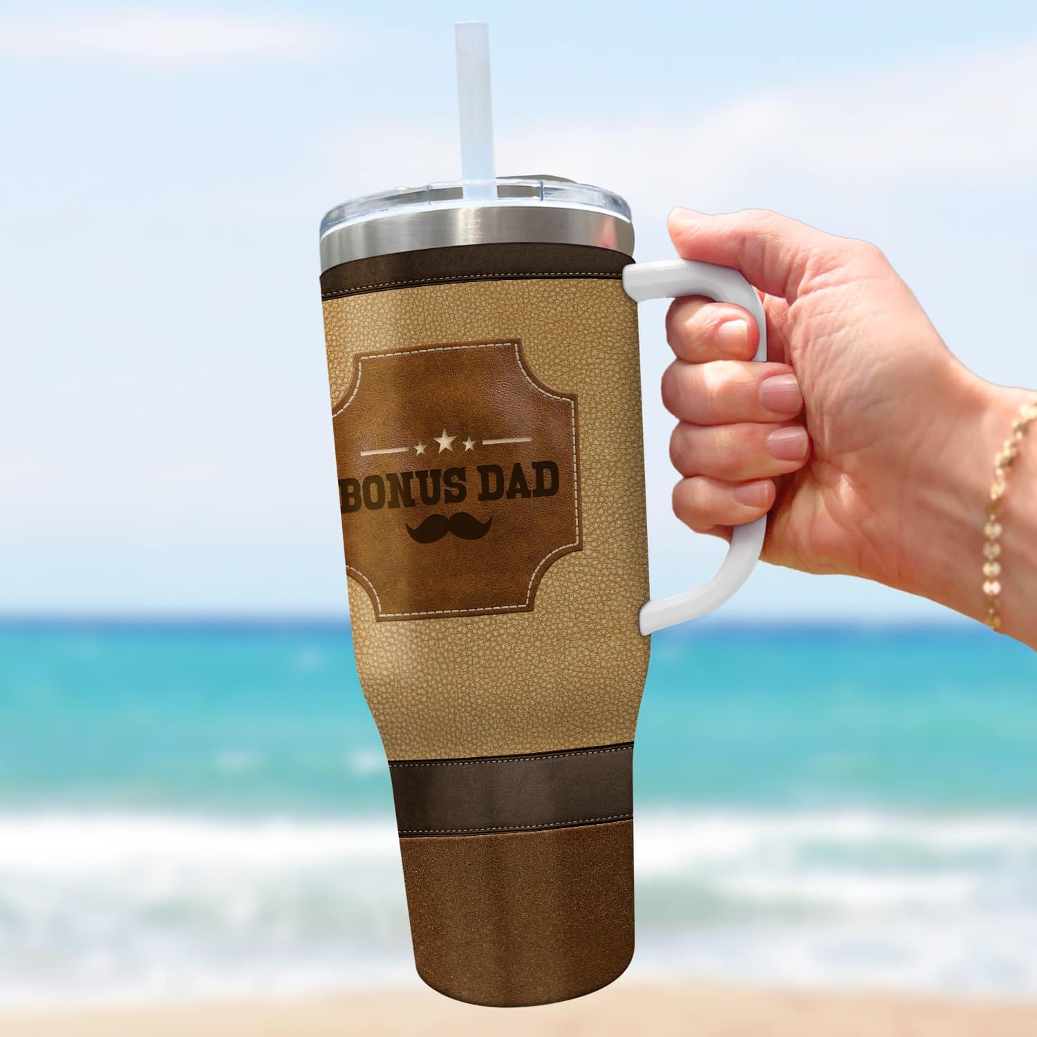 4VT. Dear Bonus Dad tumbler mk2