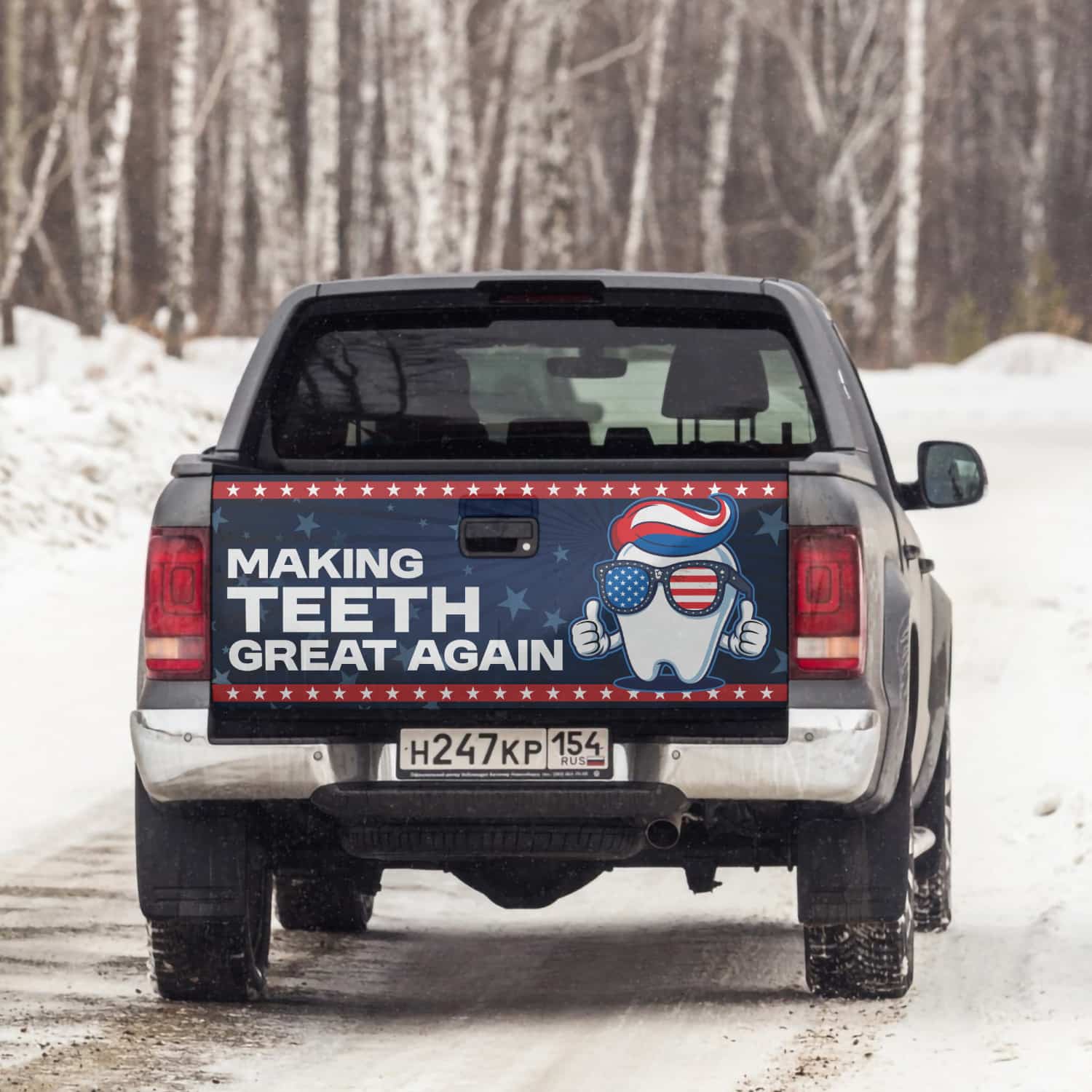 10VT. Making Teeth tailgate mk4