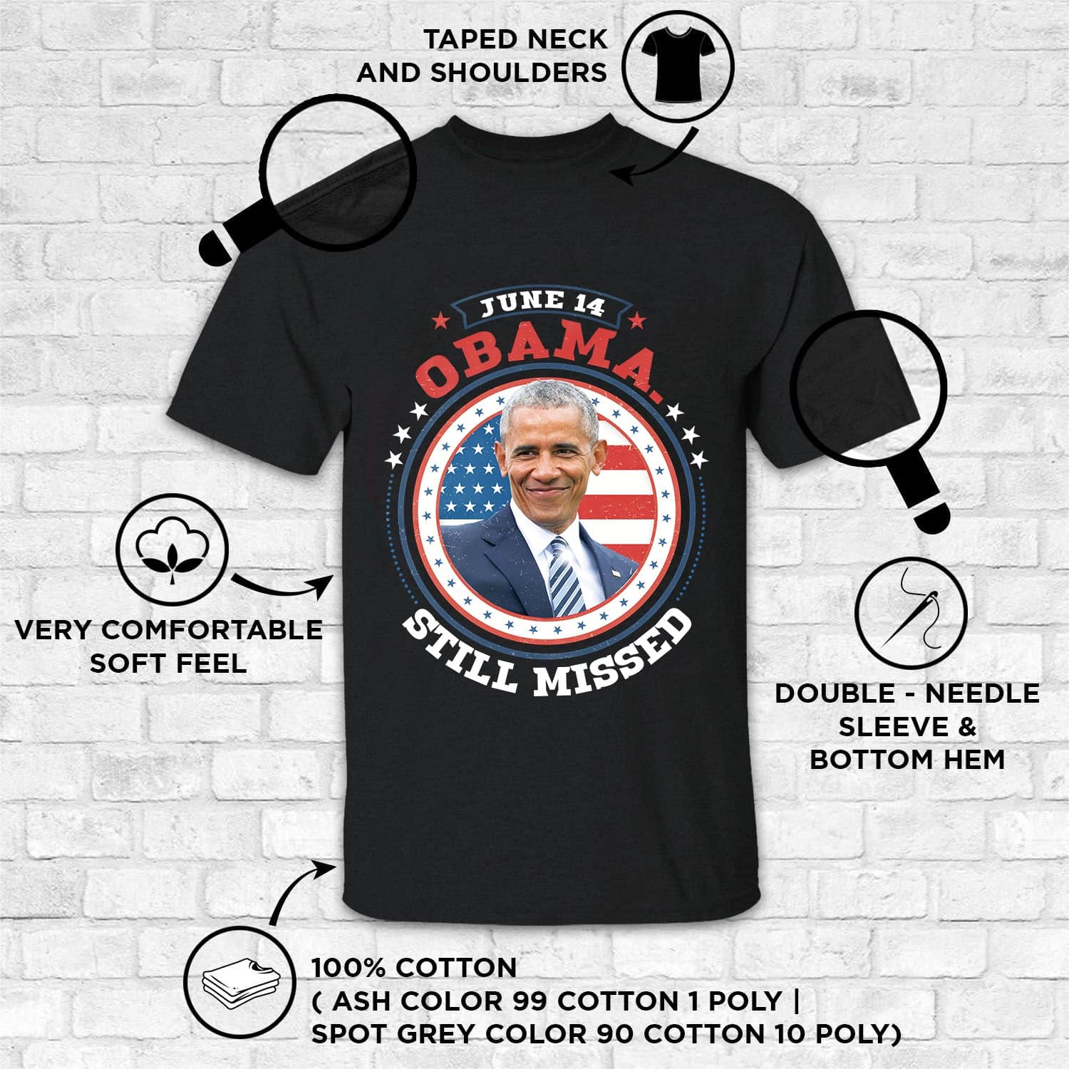 1VT. Obama Still Missed shirt mk1