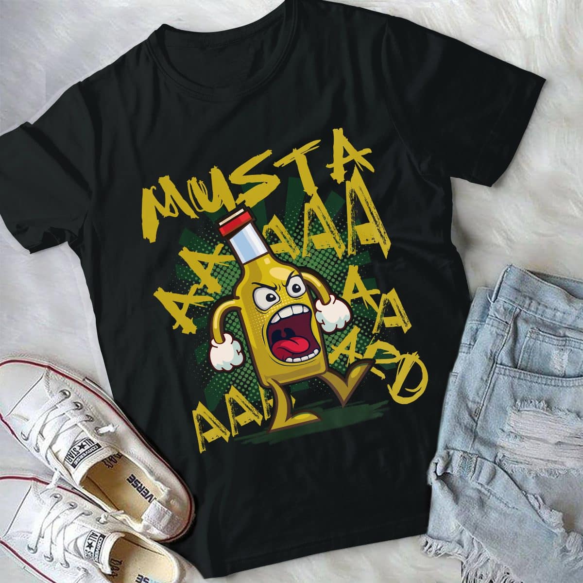 6VT. Mustard Bottle shirt mk3