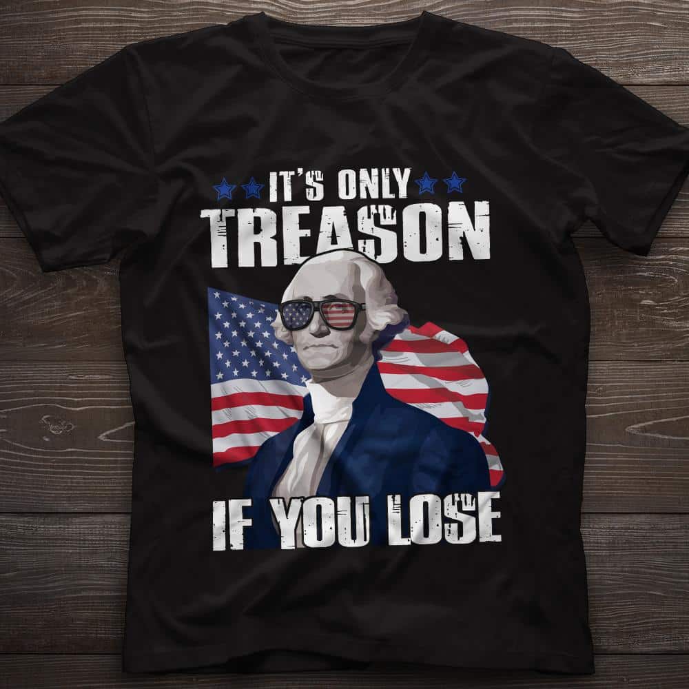 2VT. Washington Only Treason shirt mk3