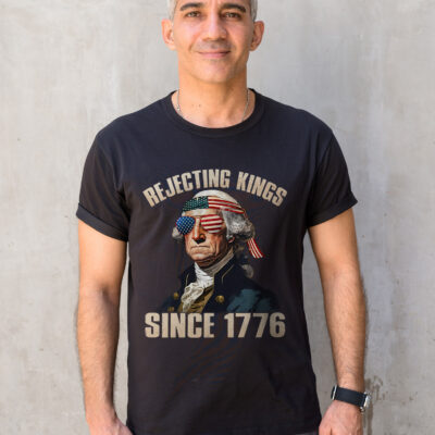 Alternative view of Rejecting Kings Since 1776 We The People George Washington T-Shirt