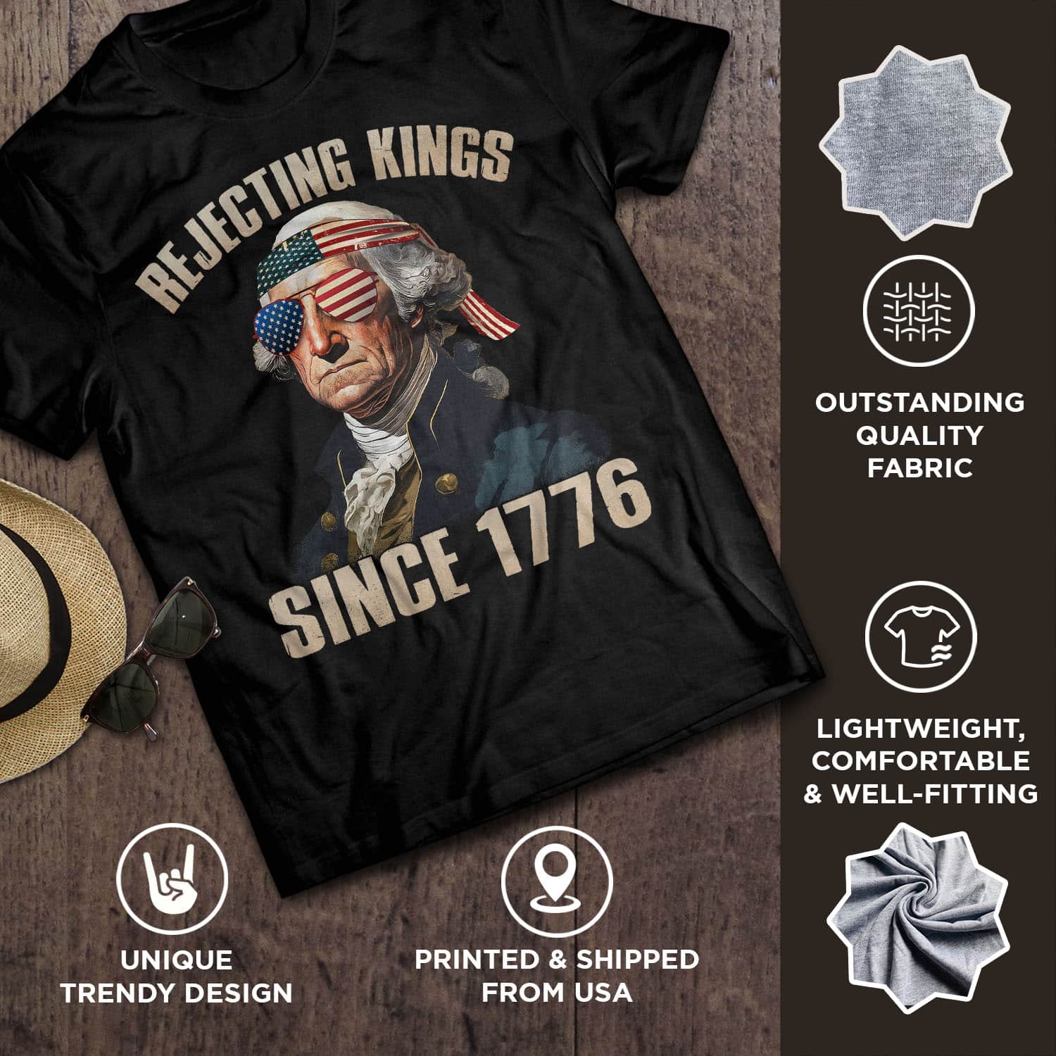 5VT. Washington Rejecting Kings shrit mk6