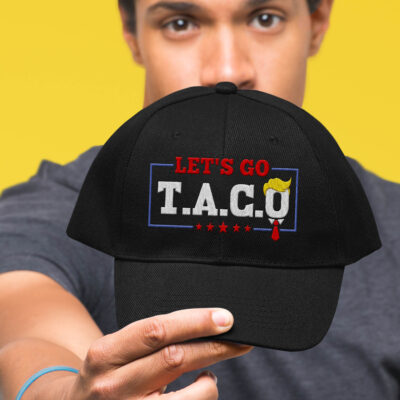 Alternative view of Let's Go Taco Funny Trump Embroidered Twill Hat Adjustable Cap For Men Women