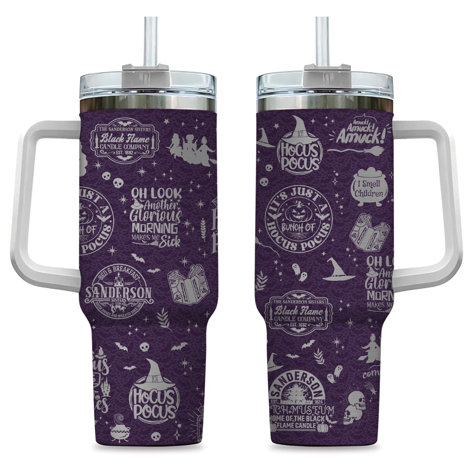 Mockup Stainless Steel Tumbler (Simple)