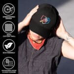 6VT. Baseball Ice Cream 4th Of July hat mk2