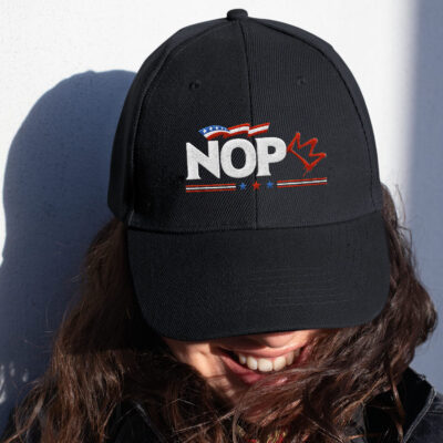 NOP No Kings In America Patriotic Protest Political Embroidered Twill Hat Adjustable Cap For Men Women