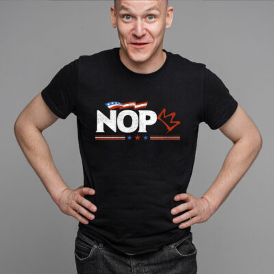 Alternative view of NOP No Kings In America Patriotic Protest Political T-Shirt