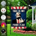 4VT. Trump My Pride Flag flag mk1