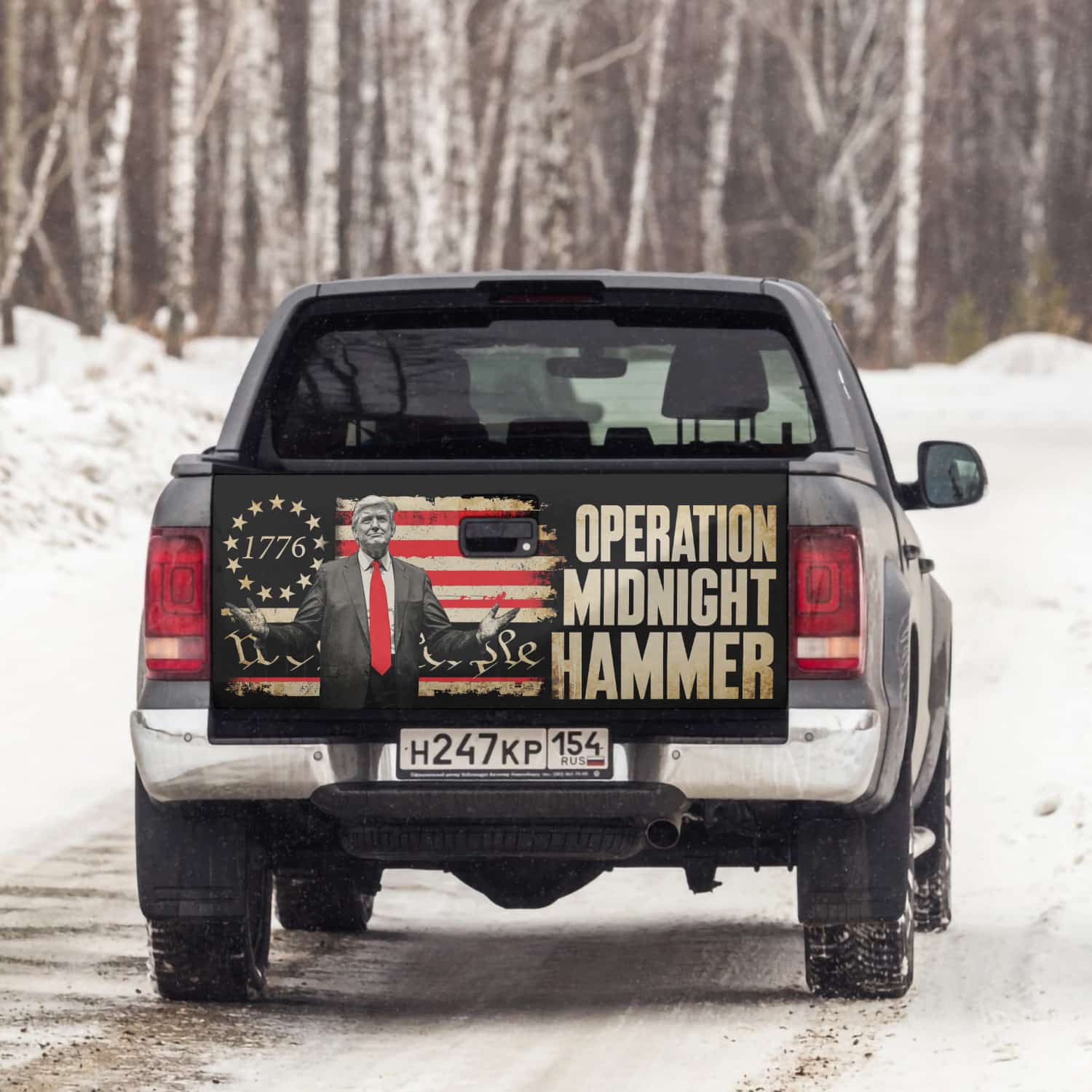 7VT. Trump Midnight Hammer Tailgate mk4