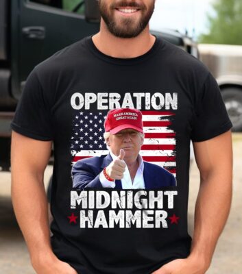 Alternative view of Trump Operation Midnight Hammer Political T-Shirt
