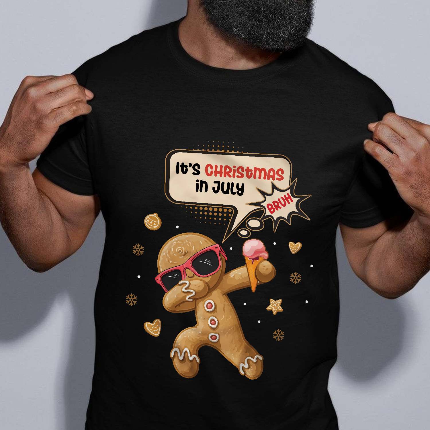 6VT. Gingerbread Christmas In July shirt mk5