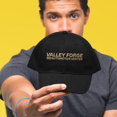 Alternative view of Valley Forge Automotive Center Embroidered Twill Hat Adjustable Cap For Men Women