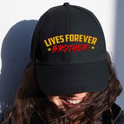 Legends Never Die Brother Embroidered Hat - Twill Cap
