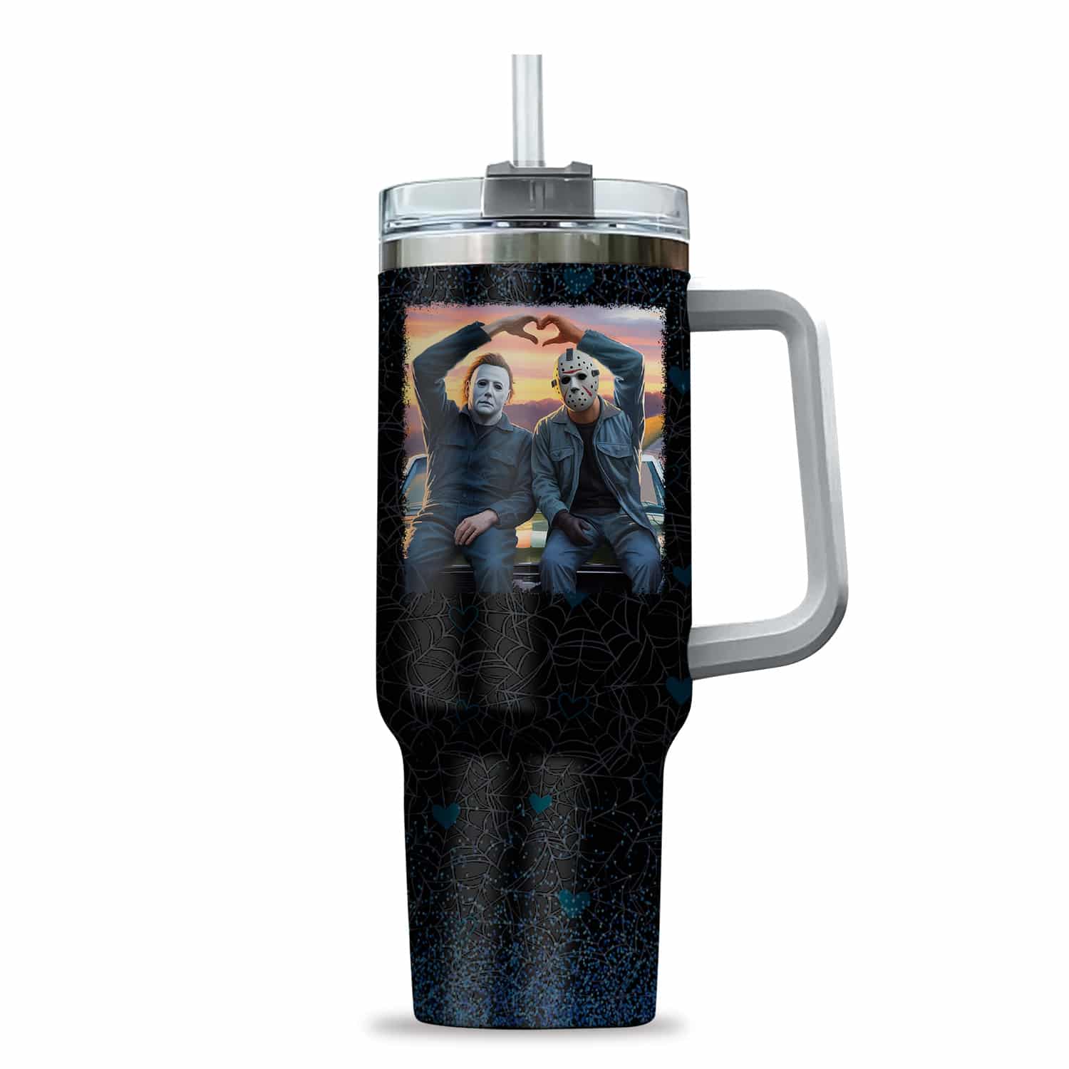 9VT. Michael Jason Heart tumbler mk9