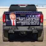 Trump Honk Folks It's Gonna Be The Biggest Most Tremendous Honk You've Ever Heard Truck Tailgate Decal Sticker Wrap