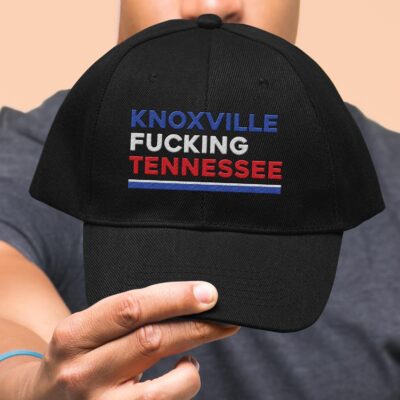 Alternative view of Knoxville Fucking Tennessee Funny Offensive Humor Pro State Lover Embroidered Twill Hat Adjustable Cap For Men Women