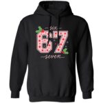 Fun Six Seven 67 Meme Christmas Hoodie - Long Sleeve - Sweatshirt, Black, Hoodie
