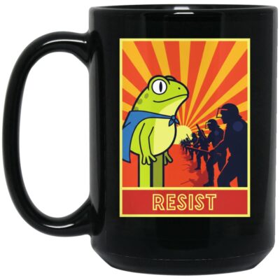 15 oz. Black Mug