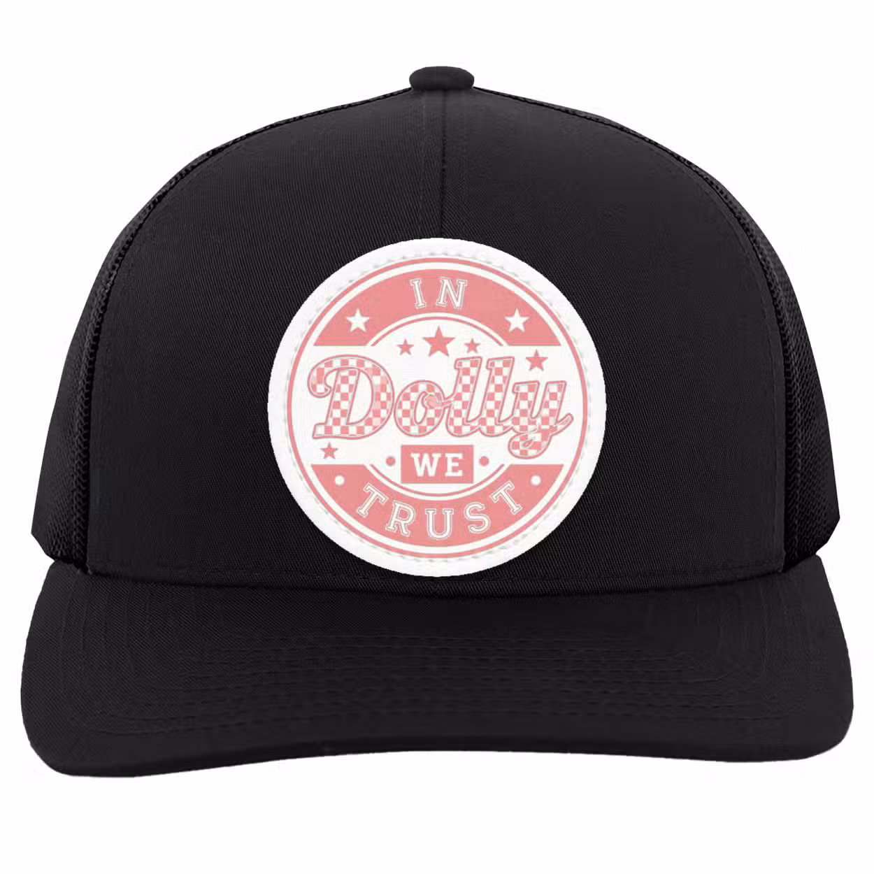104C Trucker Snap Back, Black,