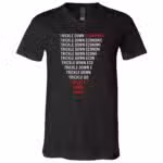 Trickle Down Economics Trick T-Shirt - V-Neck Shirt, Black, V-Neck T-Shirt Trickle Down Economics Trick T-Shirt - V-Neck Shirt, Black, V-Neck T-Shirt