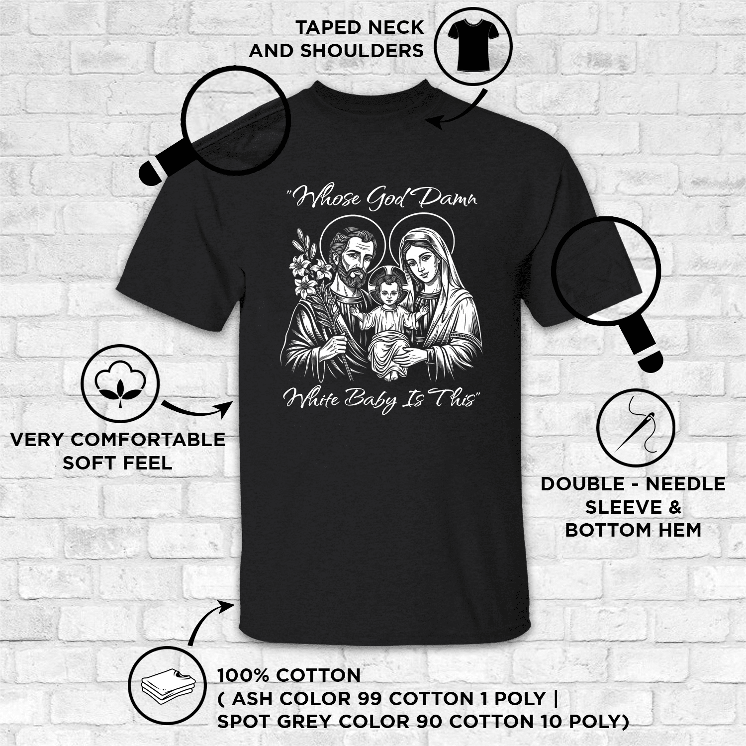 Whose God Damn Shirt MK 3