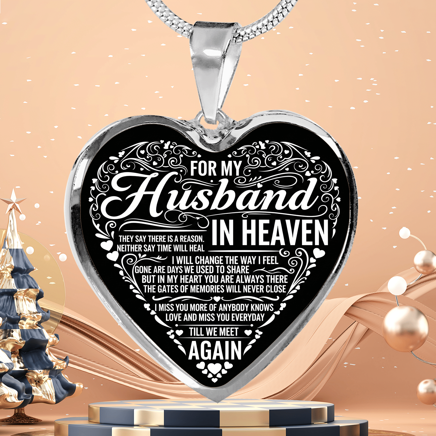 For My Husband Necklace MK 4