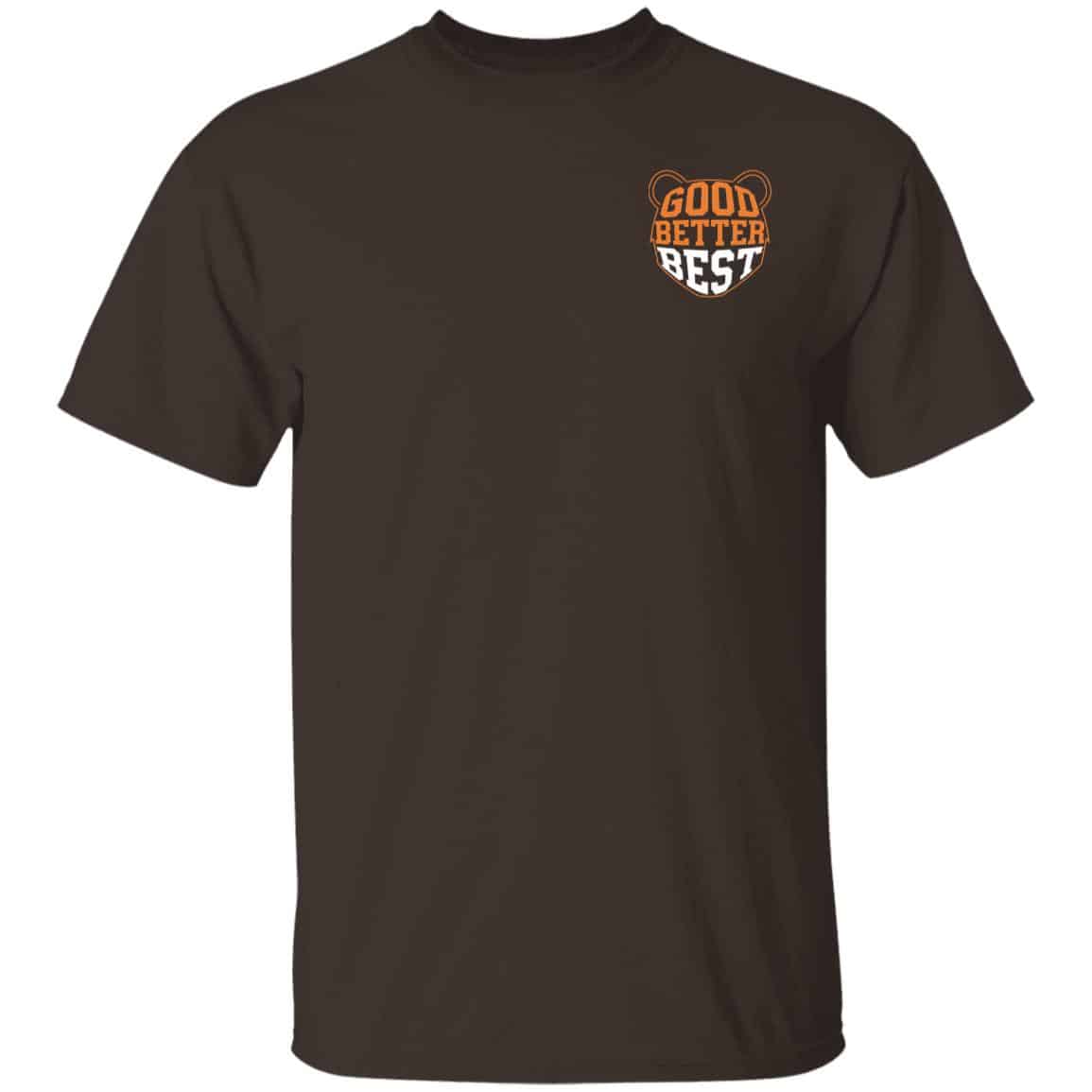 G500 Gildan 5.3 oz. T-Shirt, Dark Chocolate,