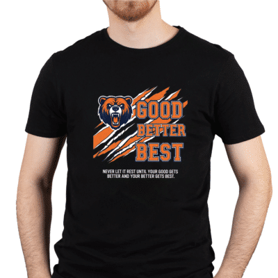 Good Better Best Never Let It Rest T-Shirt - V-Neck Shirt