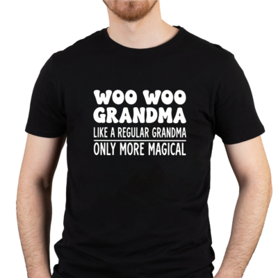 Alternative view of Woo Woo Grandma Like A Regular Grandma T-Shirt - V-Neck Shirt