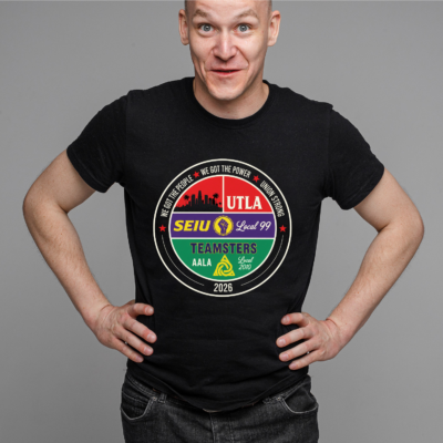 Alternative view of Labor Movement UTLA SEIU AALA We Got The People We Got Power T-Shirt - Youth Shirt